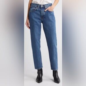 '70s Stovepipe Organic Cotton Jeans in Blue Mere NWT